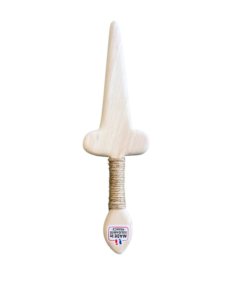 N° 40 - Le Poignard Corde Lin Naturel - Article Réservé à la clientèle professionnelle