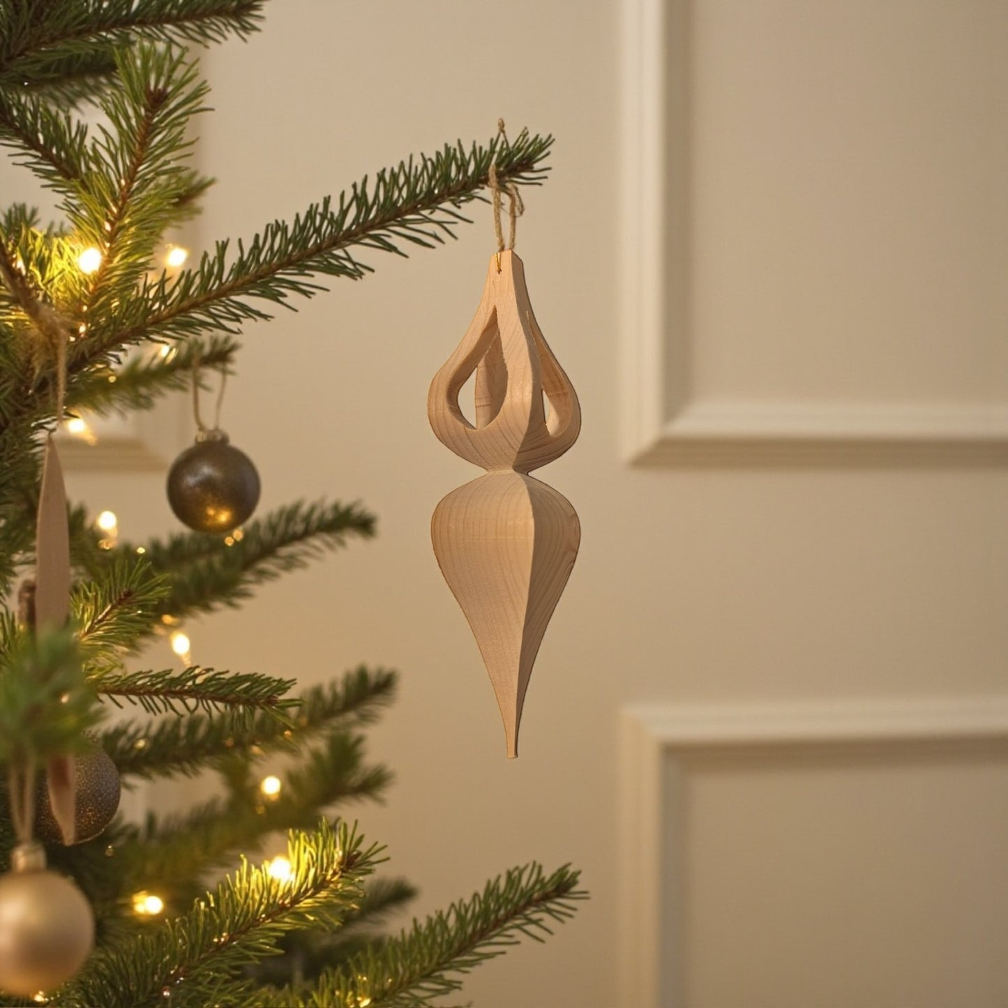 Suspension sculptée