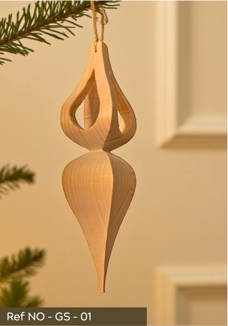 Suspension sculptée