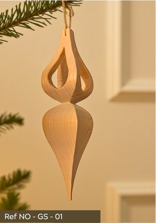 Suspension sculptée