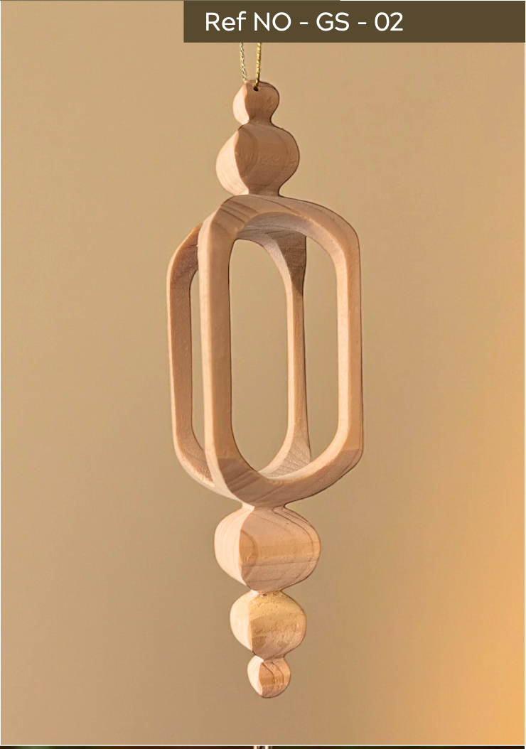 Suspension sculptée